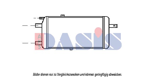 AKS DASIS radiatorius, variklio aušinimas 480820N